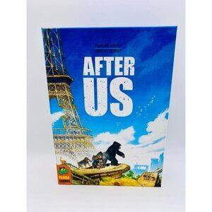 After Us Board Game Pandasaurus Games Apes Dystopian 100% Complete 1st Printing